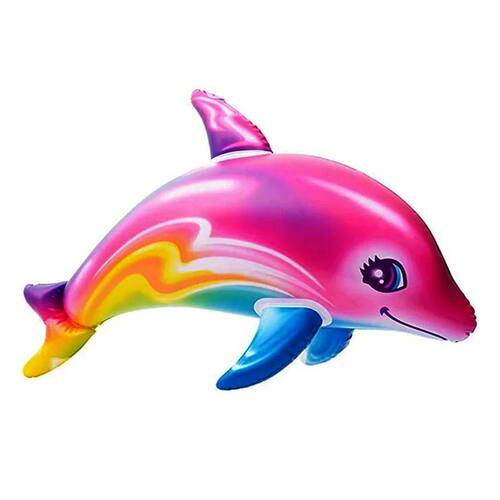 85cm Colorful Inflatable Dolphin Pool Beach Swimming Game To