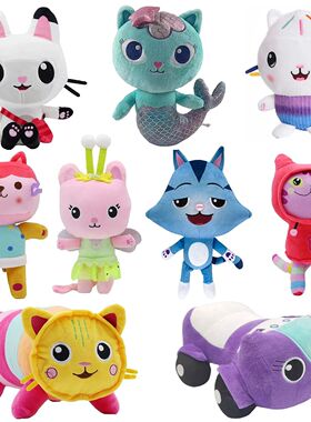2024 Gabby Dollhouse Plush Toy Mercat Cartoon Stuffed Animal