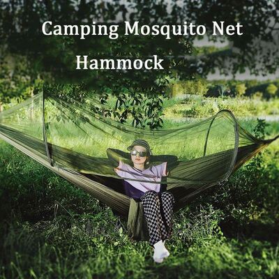 Camping Hammock with Mosquito Net 260x140cm Automatic Quick-