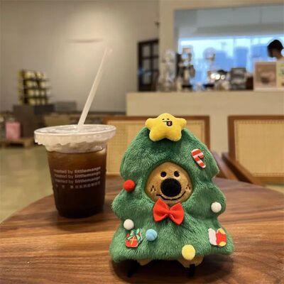 Animal plush 10cm Doll Headdress Cloak Dolls keychain handma