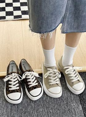 Women Canvas Shoes Women Fashion Summer Casual Sneakers Stud