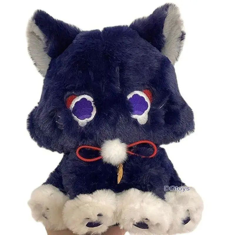 Genshin Game Anime Figure Doll Fluffy Cat Plushie Toy Impact