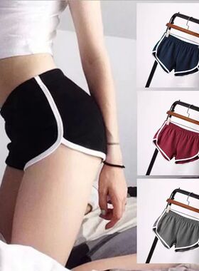 1pcs Shorts Woman High Waist Yoga Shorts Sport Pants Elastic