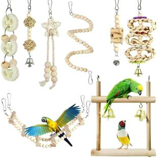 Parrot chewing toys, bird toys, ladder swings, soft ladder,