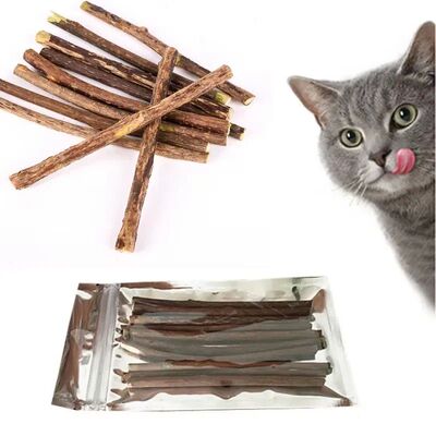 Silvervine Sticks for Cats Natural Catnip Chew Sticks Teeth