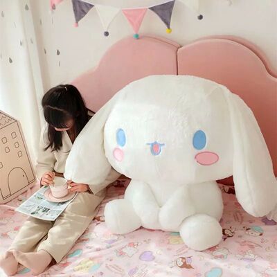 Sanrio Cartoon Anime Figure Japanese Cute Cinnamoroll Big Ea