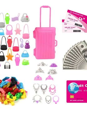 Kawaii 41 Items/ Lot =15 Handbags + 10 Shoes +1 Track +15 Mi