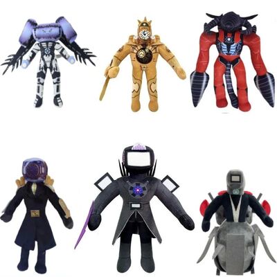 Skibidi Toilet Plush Toys Horror Game Speakerman Camera TV M