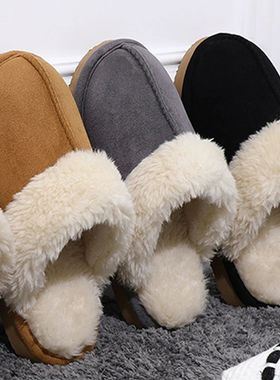 Comwarm Fluffy Winter Slippers For Women Furry Fuzzy Home Sh