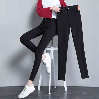 New Arrivals Fashion High Stretchy Women Pencil Jeans Skinny