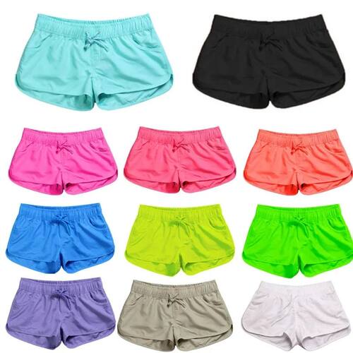 Summer Casual Shorts Women Fit Solid Available Shorts Loose