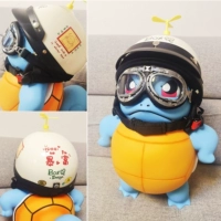 Aojiaojini Turtle Dirdseded 1: 1 Karakara Pikachu Small Fire Dragon Big Model Swing Gift