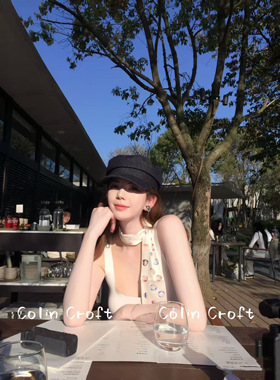 Colin Croft 时髦新宠！26S 字母丝巾 装饰束发蚕丝飘带 夏