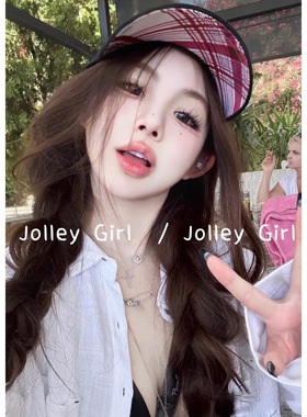 Colin Croft   巨显脸小！串珠字母棒球帽 女黑鸭舌帽子 夏防晒