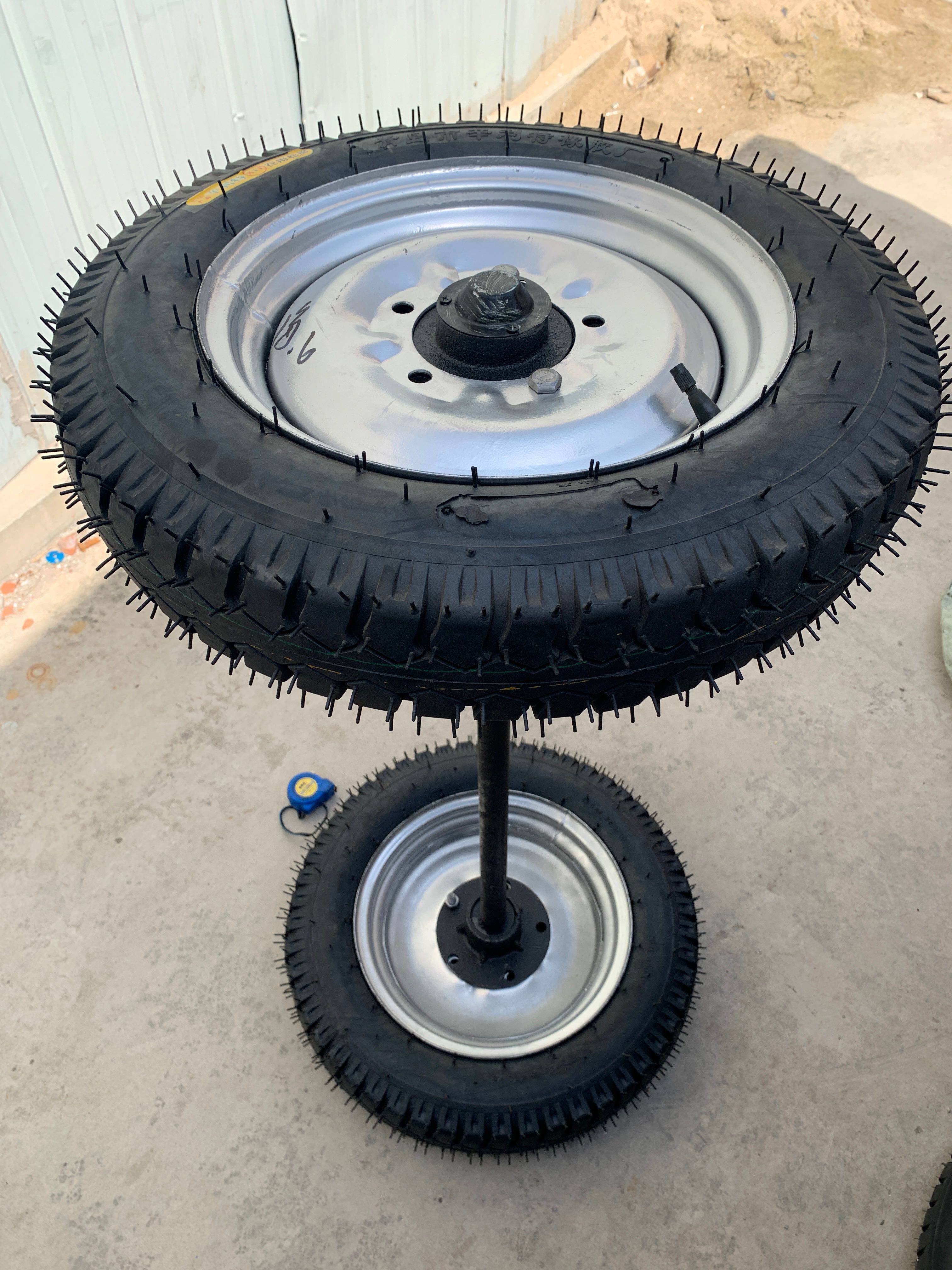 450-14充气马车轮 拖车轮胎 工程车轮胎