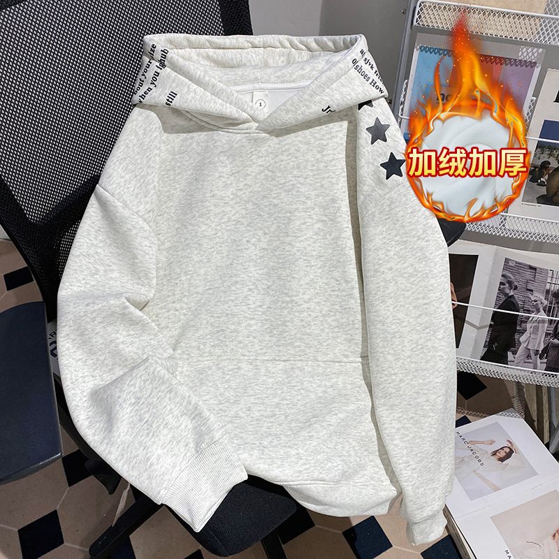 美式连帽卫衣女2025新款