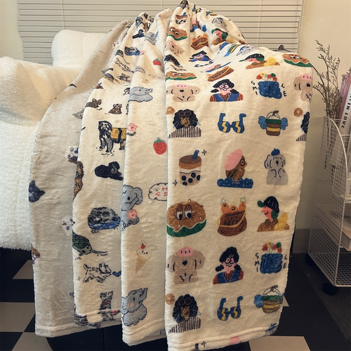 高个子加长版珊瑚绒宽松睡裤