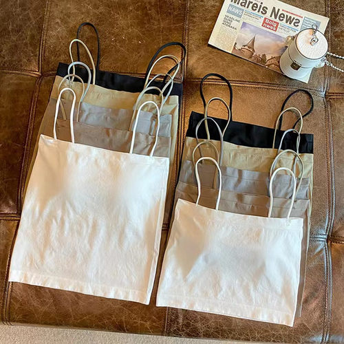 打底小背心女夏内搭带胸垫吊带