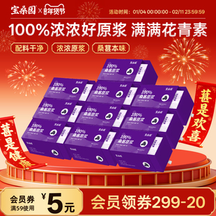 宝桑园100%桑葚原浆农科院研制桑果原浆花青素饮品植物健康果蔬汁