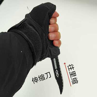 塑料仿真伸缩刀假刀整蛊表演流血道具假血假匕首愚人整人道具弹簧