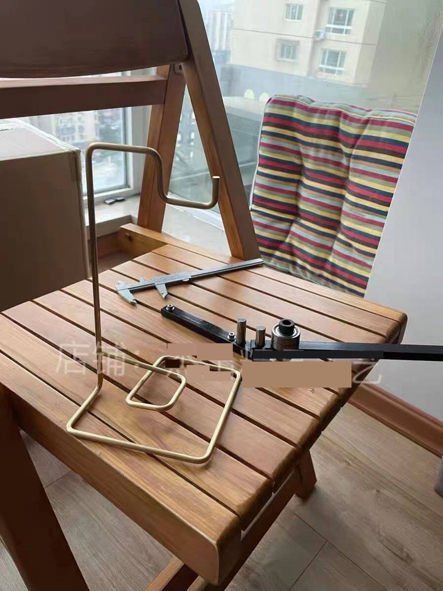 器方u型弯曲锚钩折折弯机铁丝铜线钉工具的型钢筋钢丝扁手动弯铁