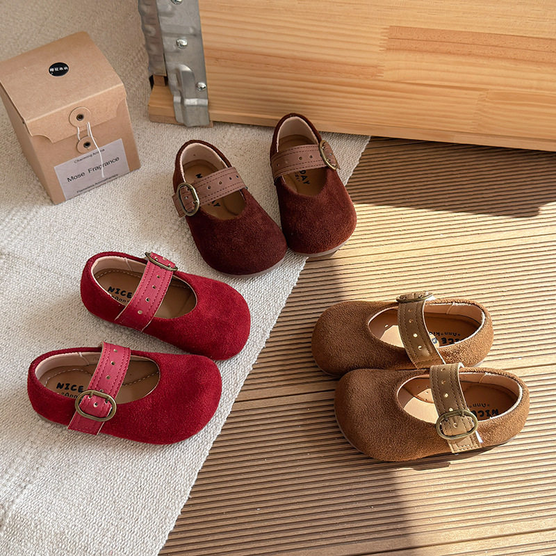 儿童ins复古小皮鞋2026春秋新款韩版女童纯色公主鞋软底勃肯单鞋,童鞋/婴儿鞋/亲子鞋,皮鞋,淘宝优惠券,粉丝福利购,淘宝优惠卷