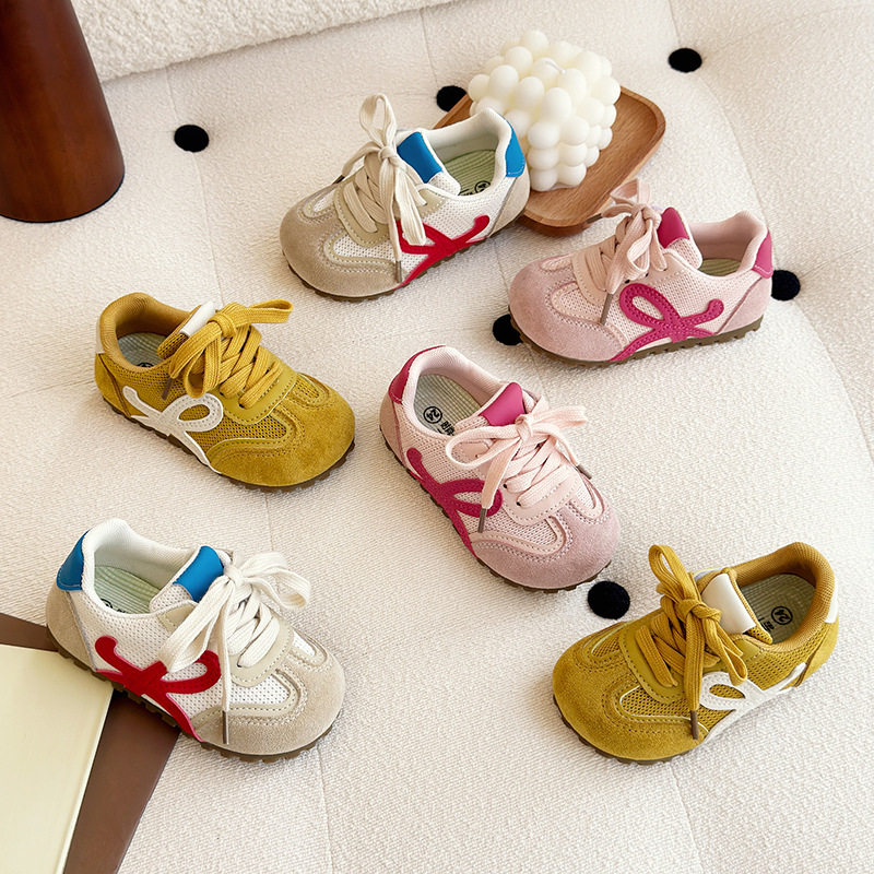 儿童阿甘鞋2026春秋季新款韩版女童透气网面运动鞋男童软底跑步鞋