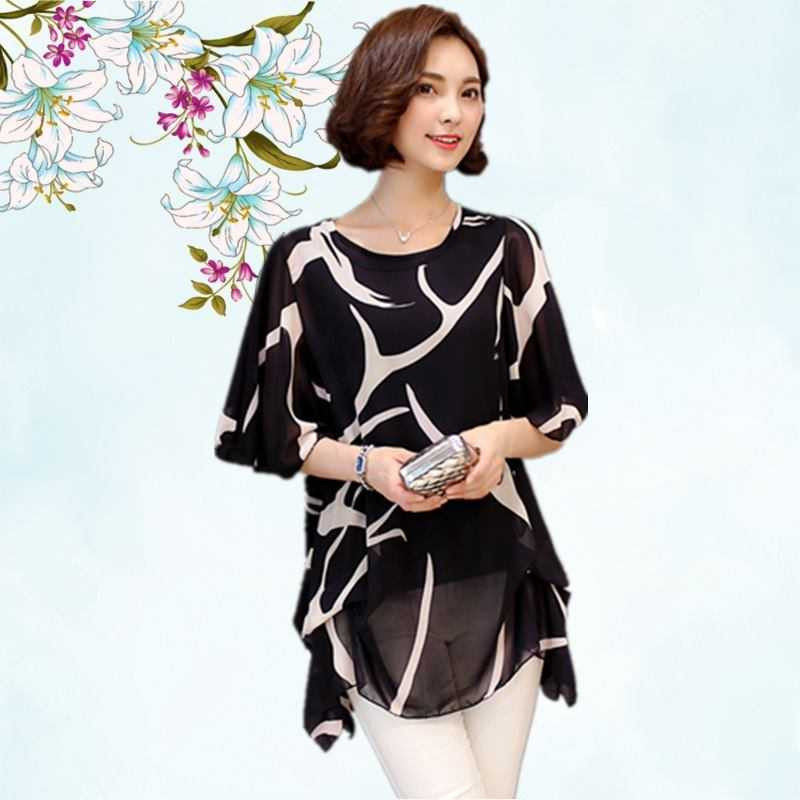 胖妈妈特大码女装 加肥加大妈妈装短袖T恤夏装200中老年300斤妇女|ruв категории Женская одежда, кружева свитер/шифон рубашка - от Buy2taobao.com для оказания профессиональной услуги покупки агента Taobao