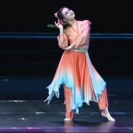 古典舞演出服女儿童舞蹈服越女词中国舞少儿舞台表演剧目古风服装