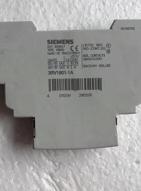 议价原装拆机 SIEMENS  3RV1901-1A 实物拍摄 现货