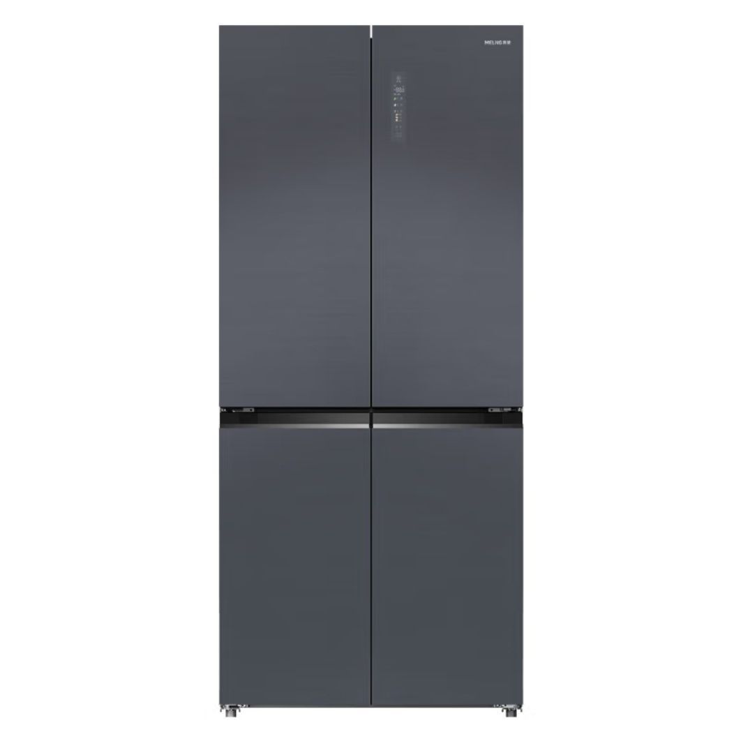 MeiLing/美菱 BCD-458WP9B十字门59.9cm超薄嵌入底部散热冰箱