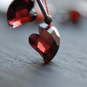 diy手工饰品散珠E15 石榴石刻面爱心水滴枕形椭圆 DSz 天然石