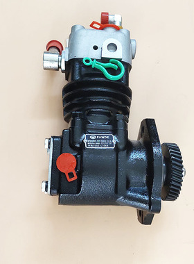 时风风菱D打气泵风顺1风驰空压机轻卡货车锡柴485490空气压缩机