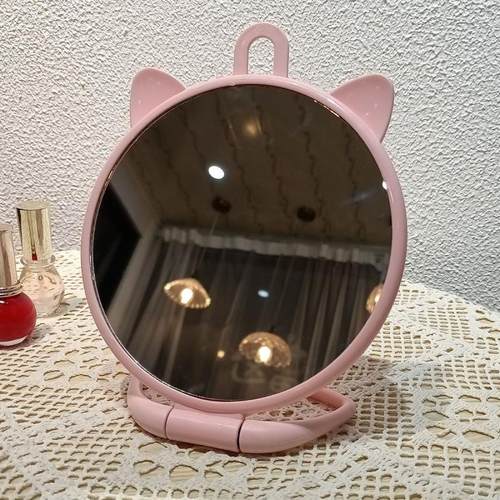 ins镜子化妆镜大号宿舍寝室卧室家用可折叠收纳便携学生桌面挂墙