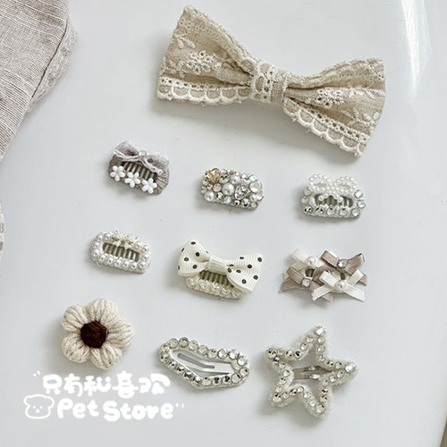 只有和喜欢发夹夹碎发美观