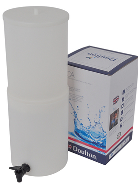 Doulton/道尔顿 便捷式滴漏过滤净水器 户外家用办公室HCA滤水桶