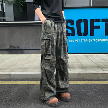 田尼克工作室ttbro叁佰店铺GTLA百搭oaoo潮男休闲裤迷彩工装裤