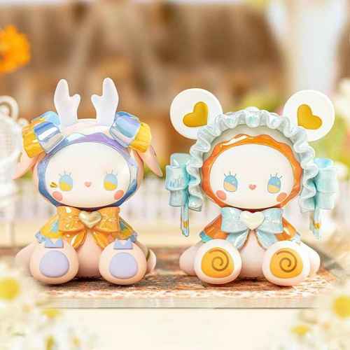 EMMA秘境森林茶会典藏系列盲盒潮玩手办公仔可爱女生日礼物摆件