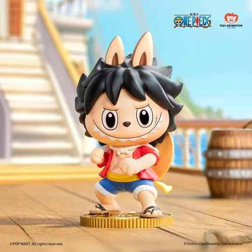 泡泡玛特THE MONSTERS 拉布布航海王系列盲盒LABUBU海贼王手办礼