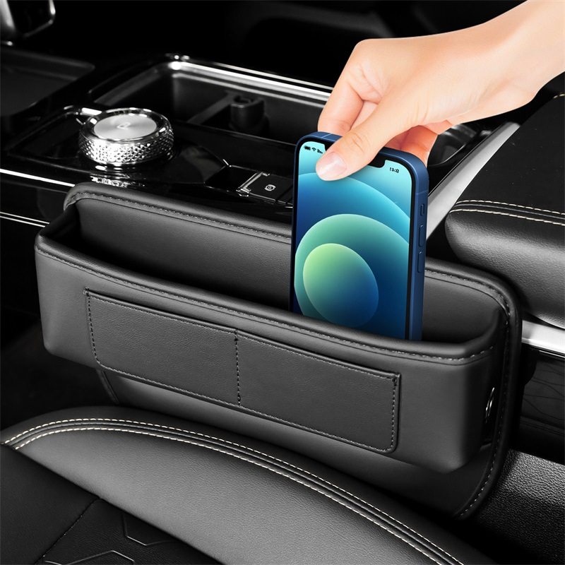 汽车夹缝中控储物盒多卡位主副驾收纳置物袋车用创意质感车载包,汽车用品/电子/清洗/改装,车载收纳箱/袋/盒,淘宝优惠券,粉丝福利购,淘宝优惠卷
