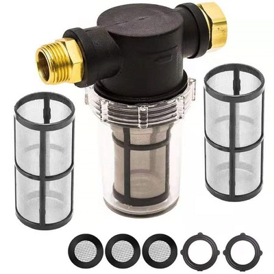 Car Wash Inlet Filter Threaded Fitting Garden Water