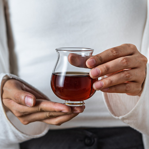 手工玻璃咖啡品鉴杯巢牧通透无铅