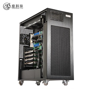 AMD EPCY9654 深度学习主机四路GPU服务器AI人工智能服务器工作站
