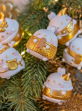 韩国PIGURE MOLANG土豆兔萌浪兔金色假日限定版可爱盲盒手办摆件