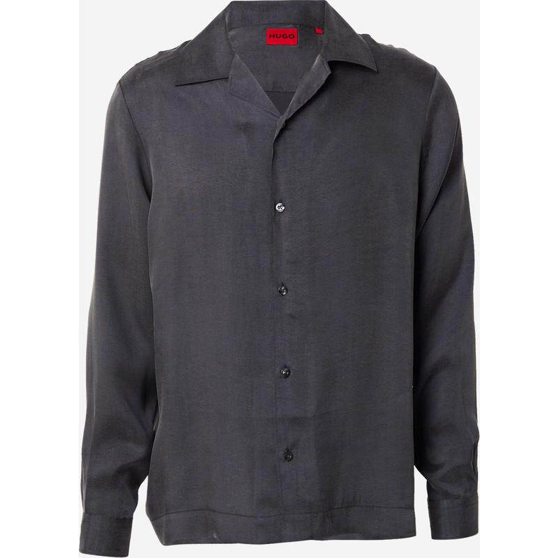 代购Hugo Boss男士衬衫透气抗皱长袖棉感商务通勤衬衣爆款简约