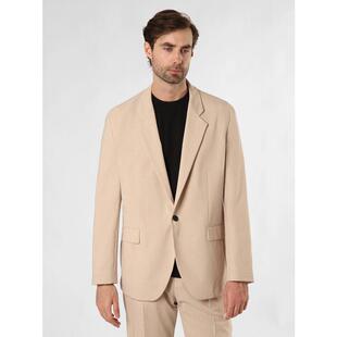 代购Hugo Boss男士西装保暖抗皱单色夹棉商务通勤外套爆款简约