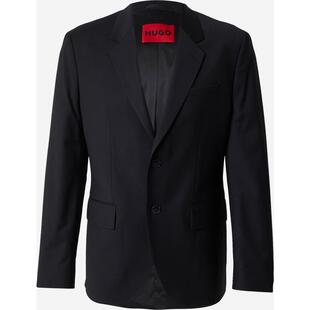 代购Hugo Boss男士西装保暖挺括羊毛黑色商务正式外套爆款简约