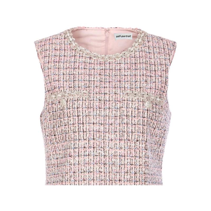 SelfPortrait连衣裙女修身剪裁舒适穿着透气面料时尚百搭