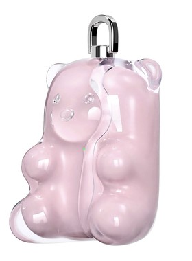 808FC小熊Airpodspro2苹果耳机壳硬胶透粉airpods4保护套可爱pro适配苹果三代四代耳机盒airpods3耳机保护套