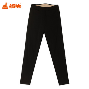 铜牛蚕丝絮片保暖女裤 中老年VK272 秋冬加厚女裤
